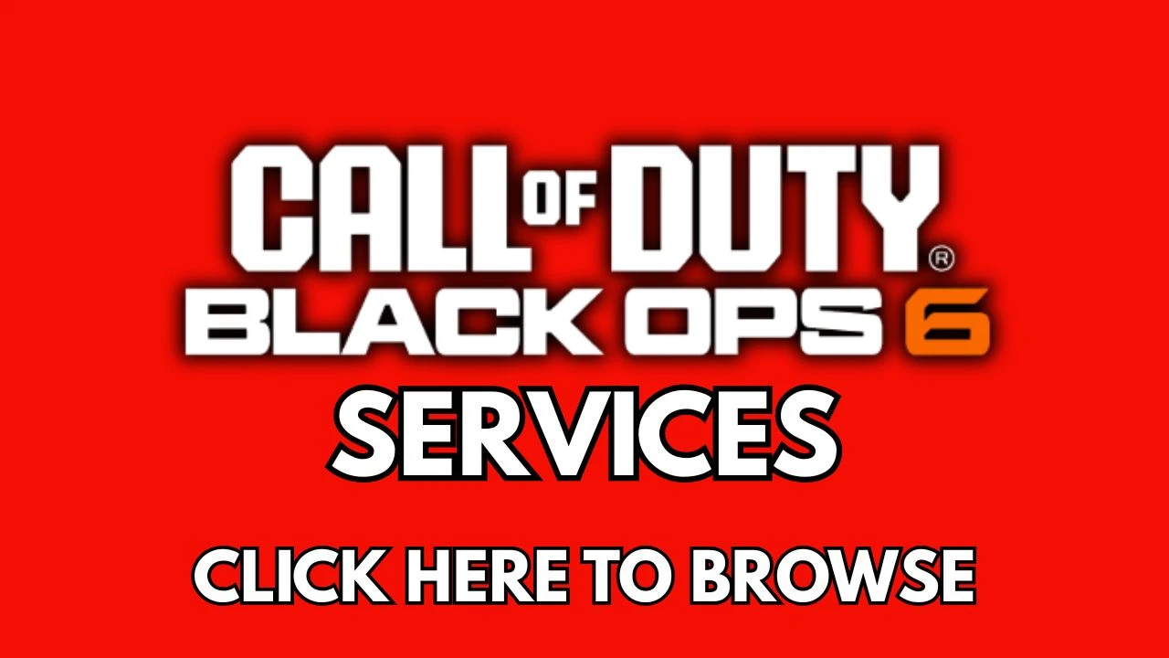 Call Of Duty: Black Ops 6 Services