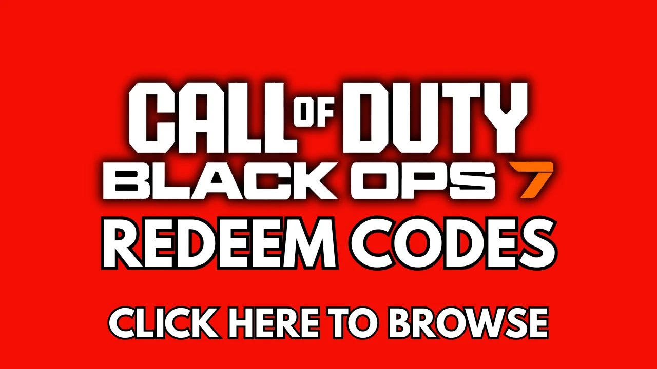 Call Of Duty: Black Ops 7 Redeem Codes