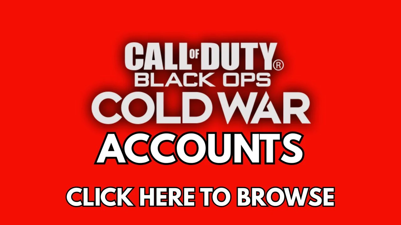 Call Of Duty: Black Ops Cold War Accounts