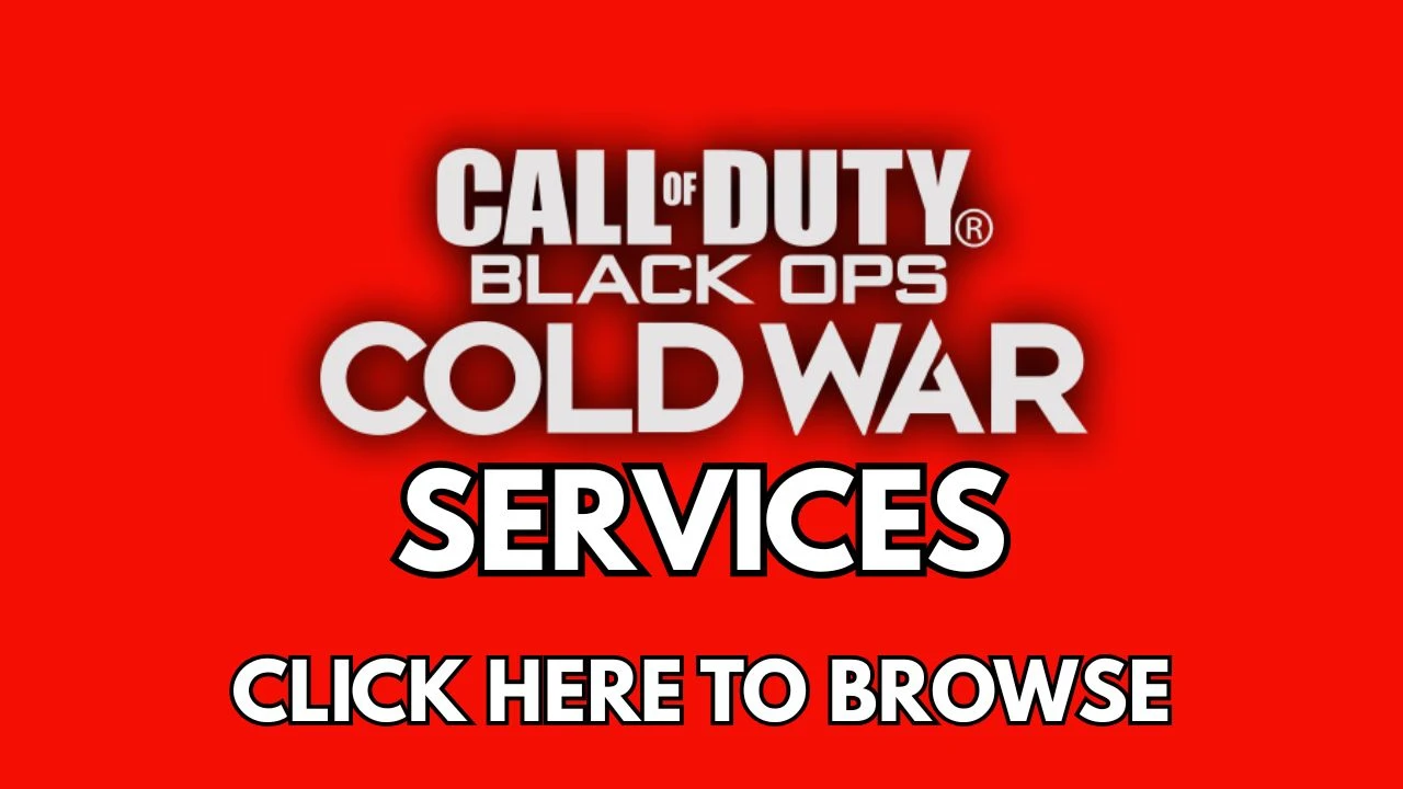 Call Of Duty: Black Ops Cold War Services