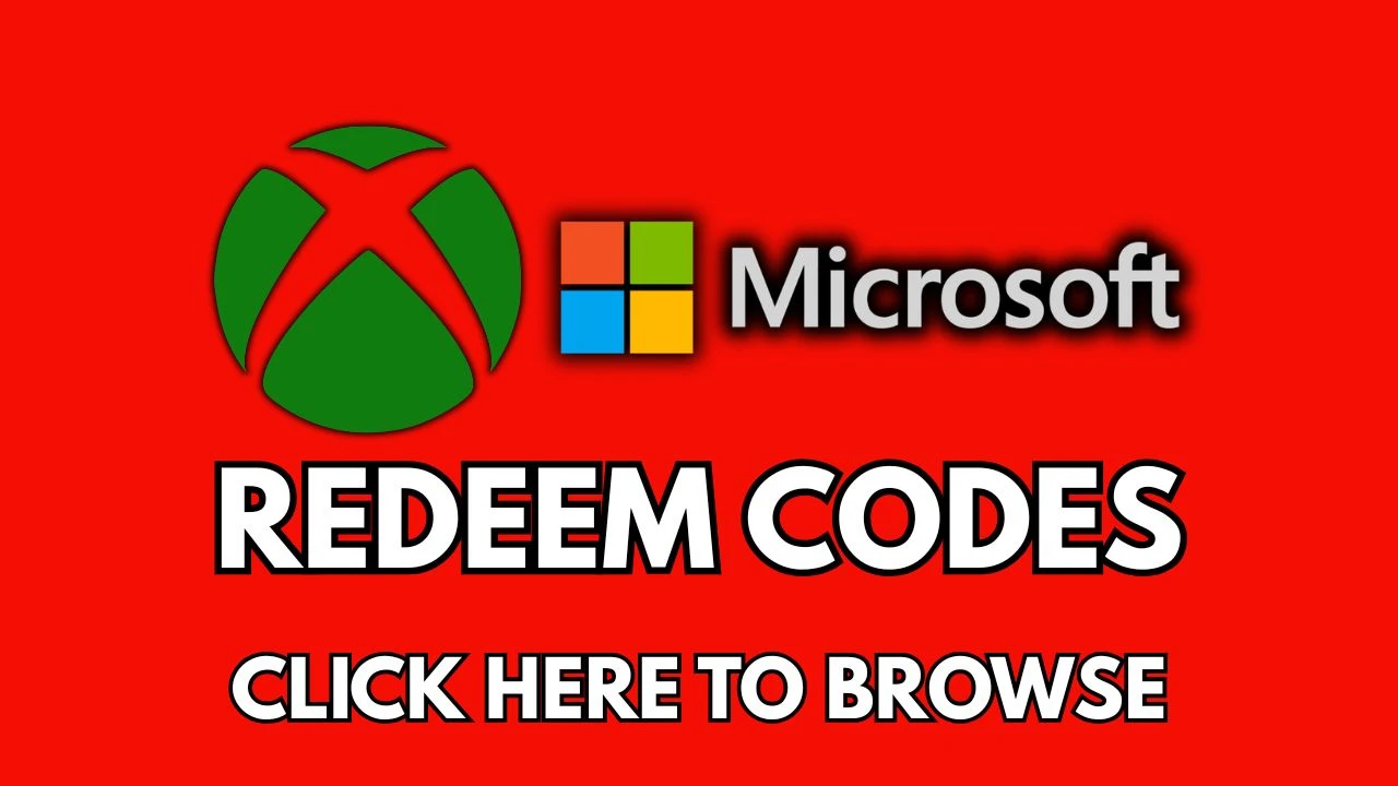 Xbox And Microsoft Redeem Codes