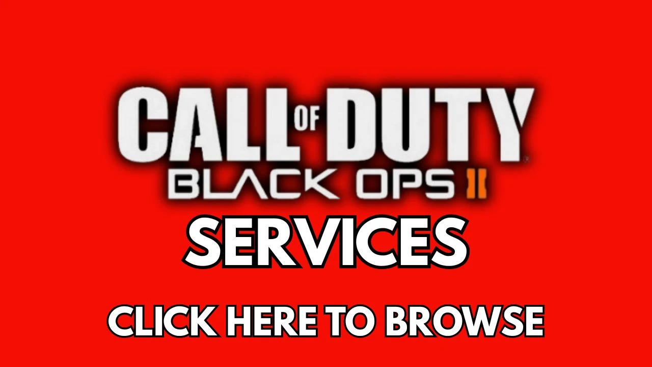 Call Of Duty: Black Ops 2 Services