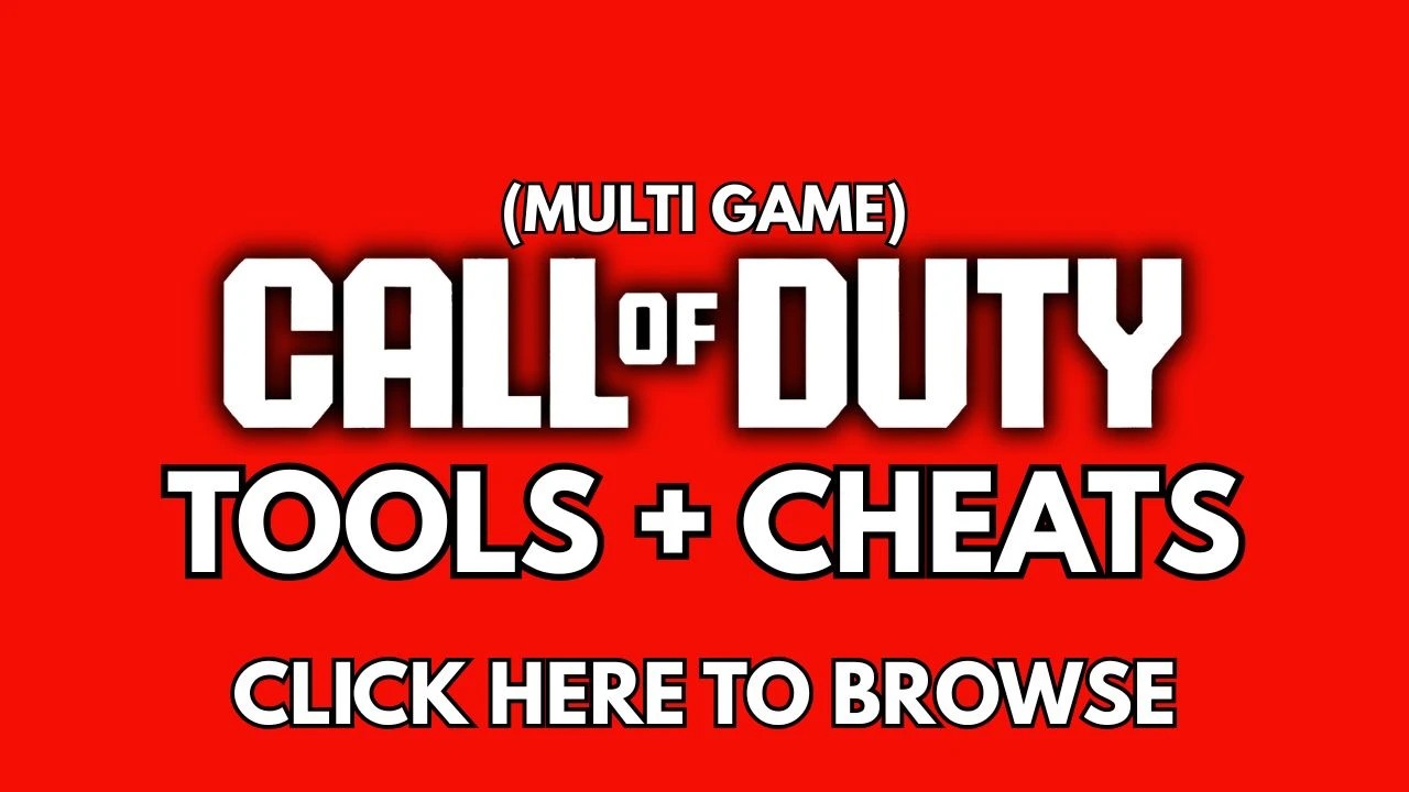 Call Of Duty (Multi Game) Tools + Cheats