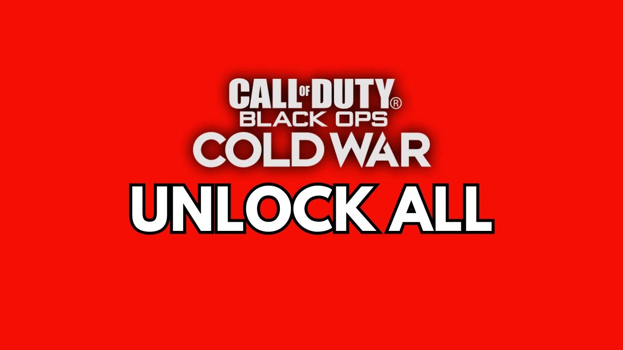 Unlock All - Black Ops Cold War