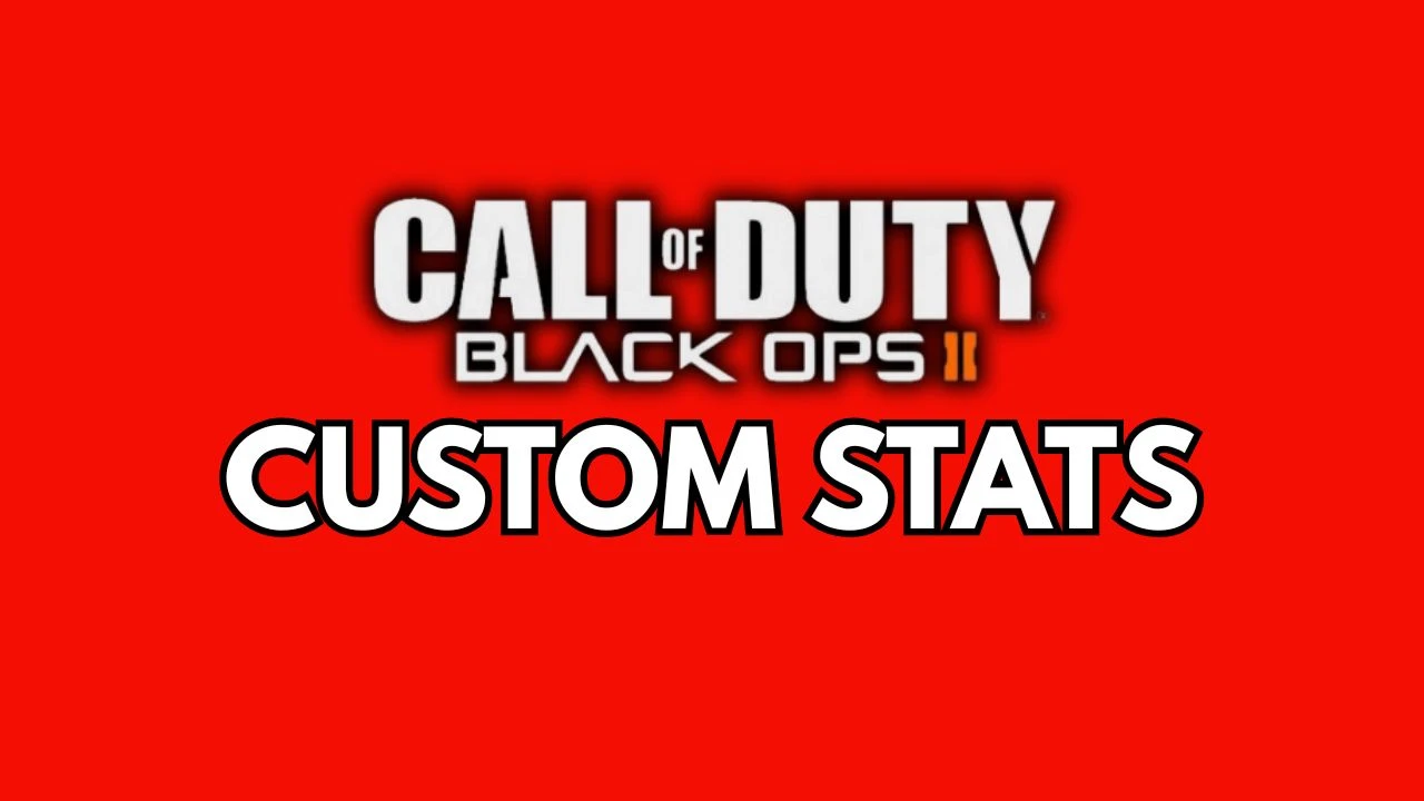 Custom Stats - Black Ops 2