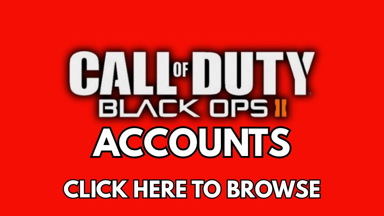 Call Of Duty: Black Ops 2 Accounts