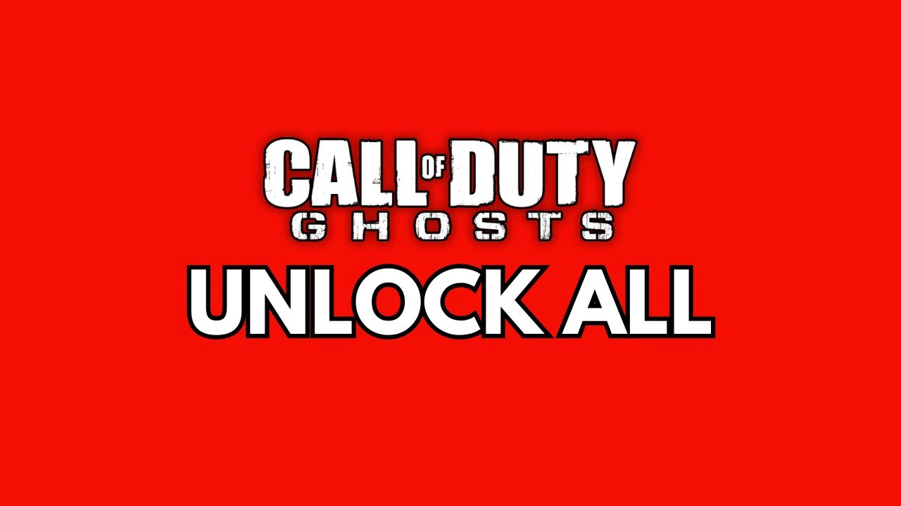Unlock All - Ghosts