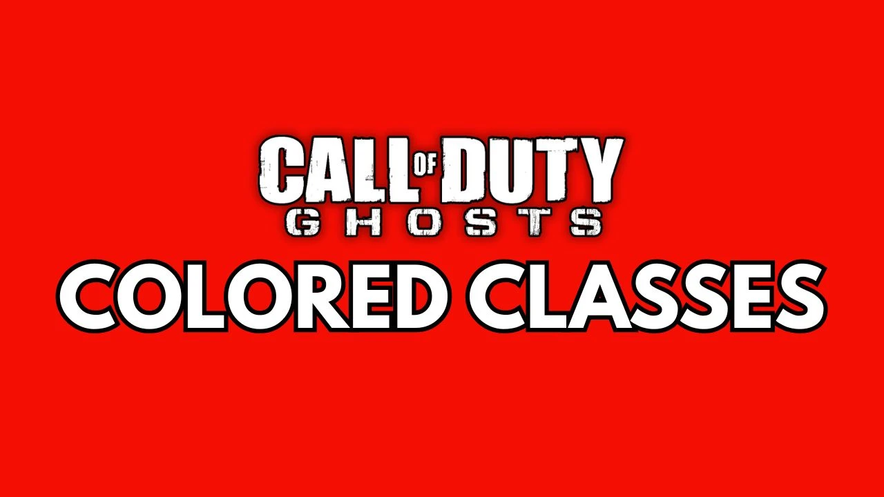 Colored Classes - Ghosts