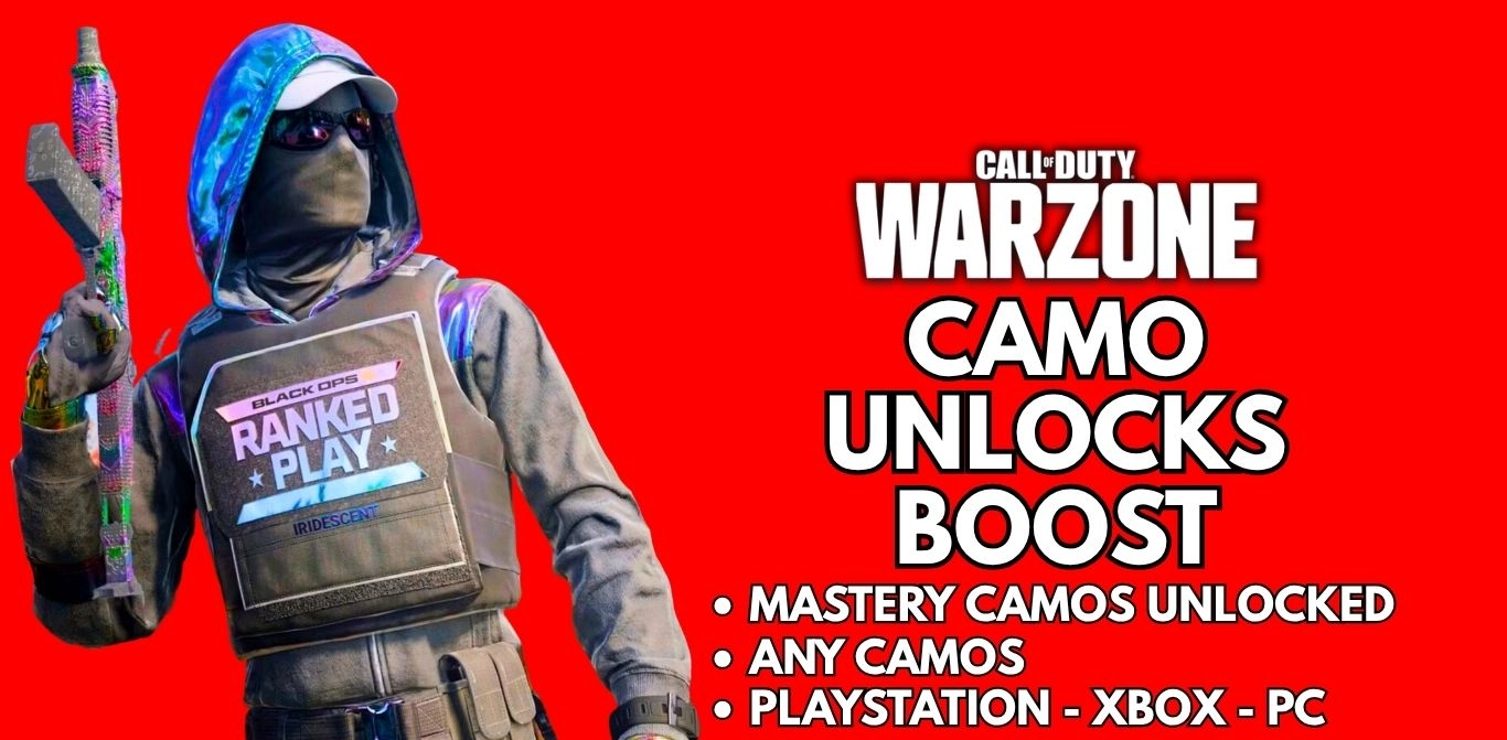Camo Unlocks Boost - Warzone