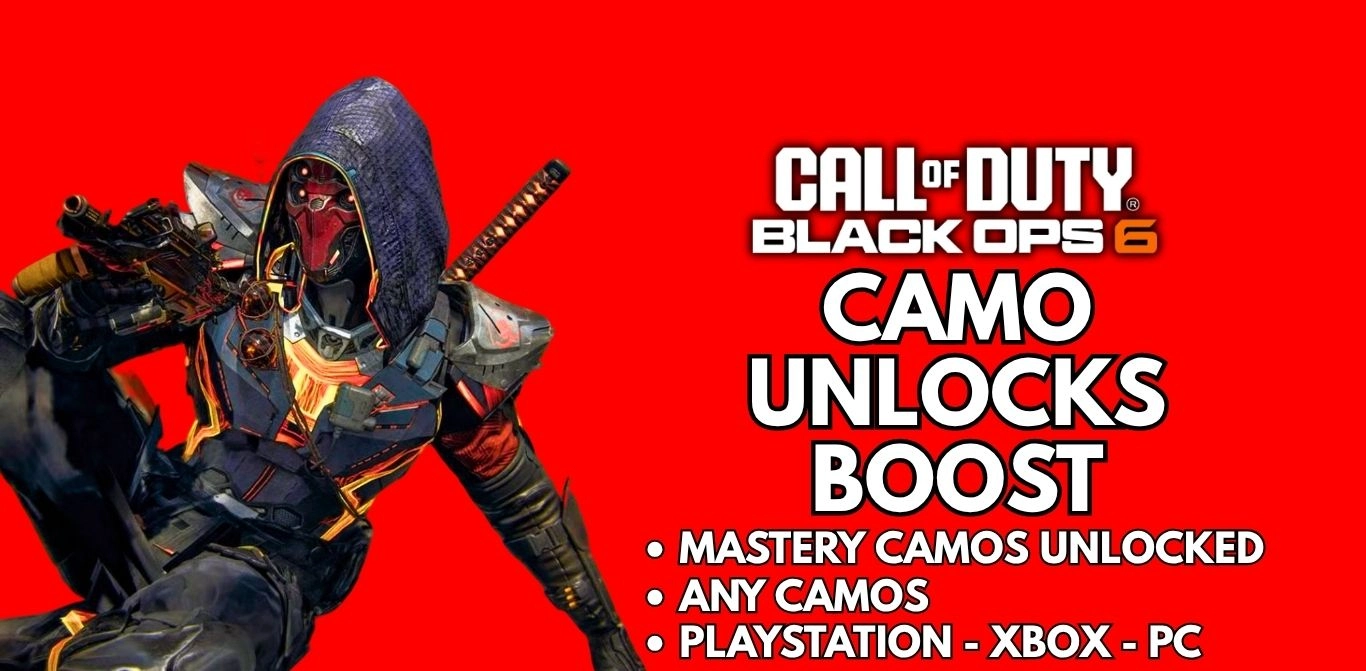 Camo Unlocks Boosts - Black Ops 6