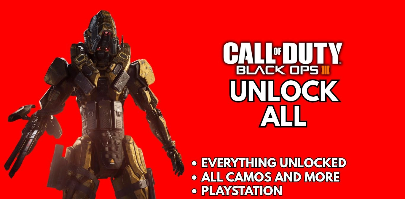 Unlock All - Black Ops 3 image 1