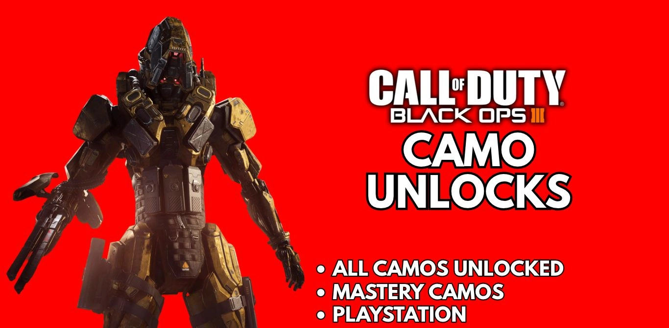 Camo Unlocks - Black Ops 3 image 1