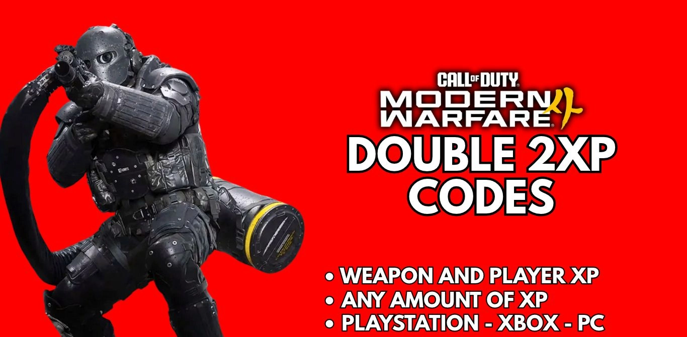 Double 2XP Codes - Modern Warfare 4 image 1